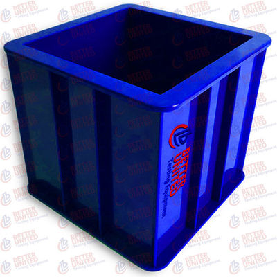 Plastic Cube Mould 200 Mm Concrete Testing Equipment