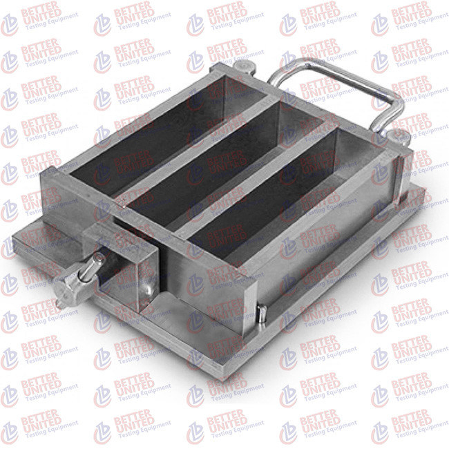 Three Gang Mould Steel Cement Testing Equipment