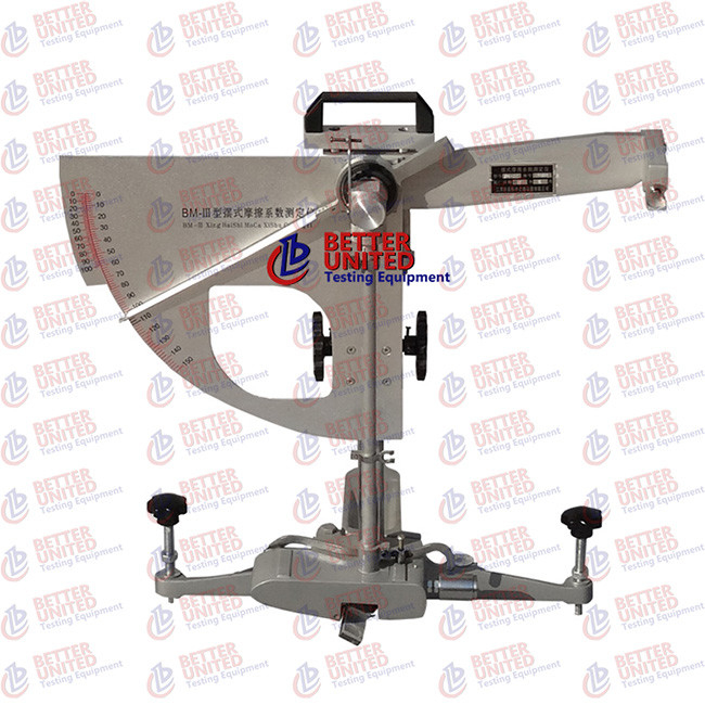 EN 1097-8 Aggregate Testing Equipment Skid Resistance And Friction Tester