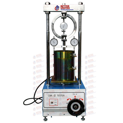 Máquina de la prueba de CBR con la carga Ring Soil Test Equipment