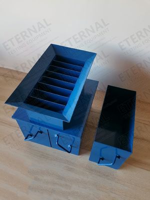 Las cajas pintadas inoxidables o de acero del rápido muestrean los divisores para manchar el equipo de prueba