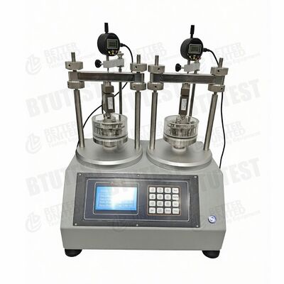 Instrumento automático de consolidación de doble celda Celda de consolidación transparente Sensores de desplazamiento de alta precisión Construcción robusta