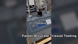 Prueba triaxial automática